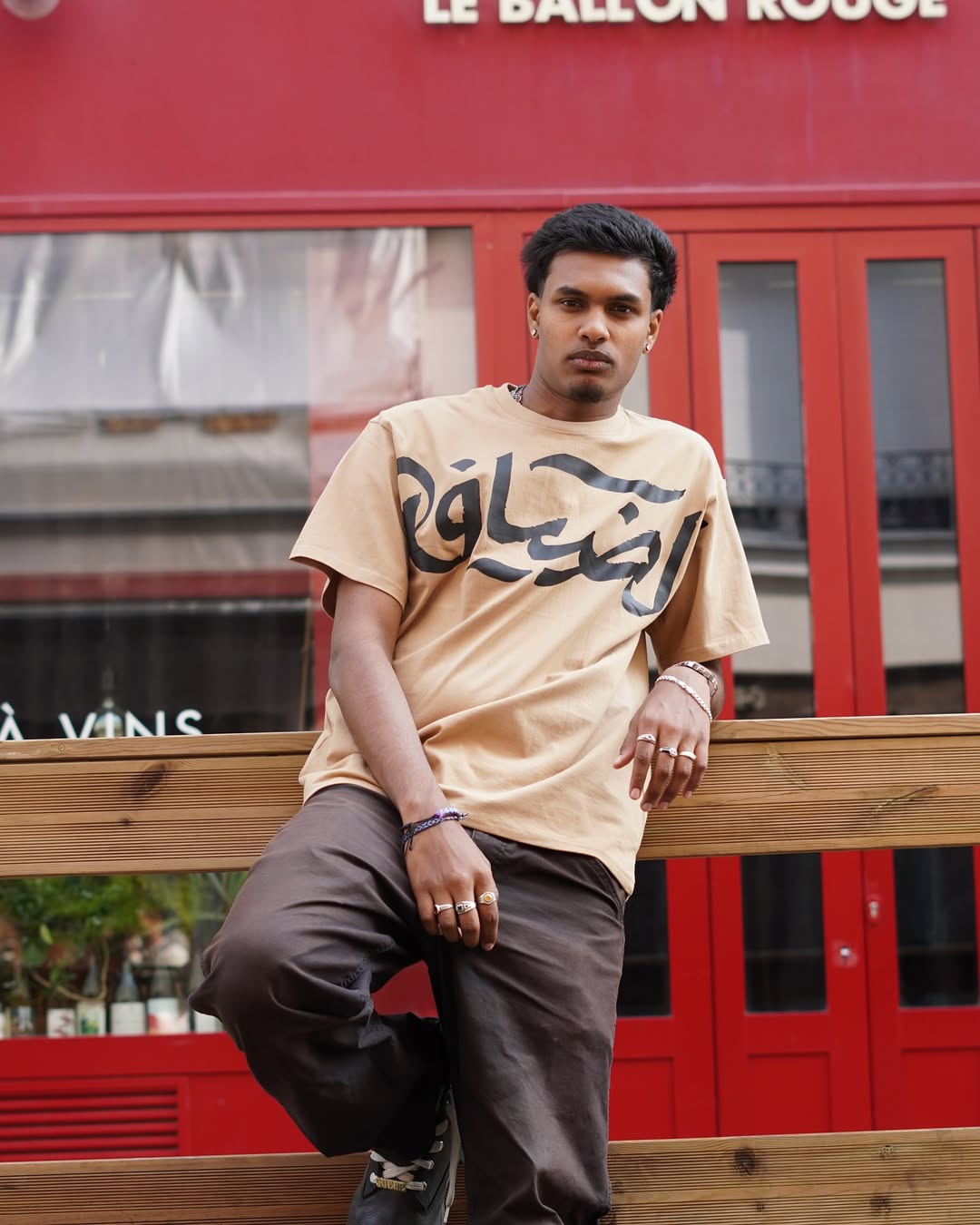 CALLIGRAFIA T-shirt en coton